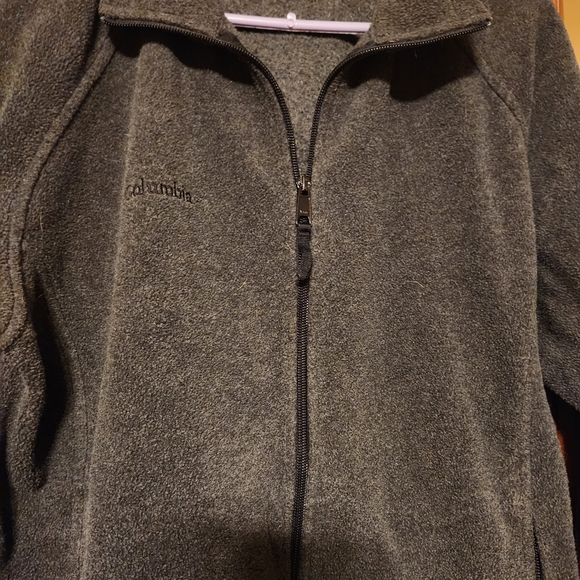 Columbia Gray Full-Zip Fleece Jacket - Picture 5 of 5